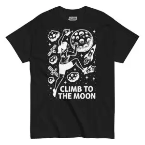 Awesome Walls - Climb to the Moon Tee