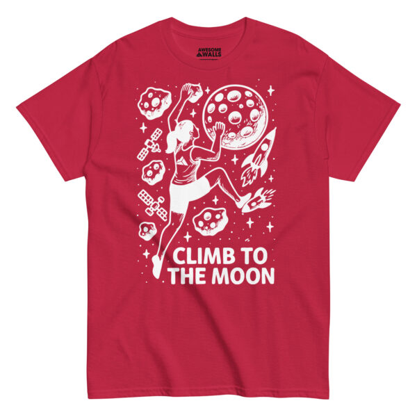 Awesome Walls - Climb to the Moon Tee - Image 13