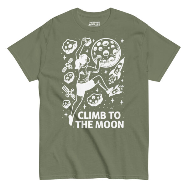 Awesome Walls - Climb to the Moon Tee - Image 21