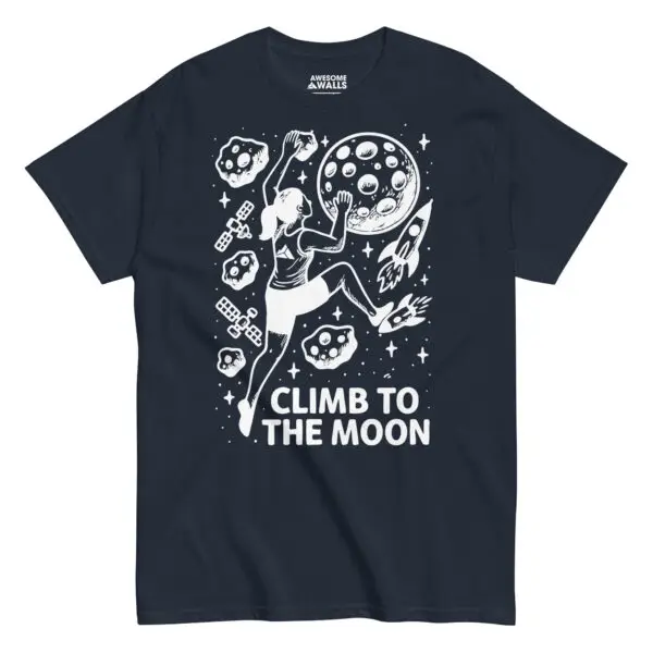 Awesome Walls - Climb to the Moon Tee - Image 5