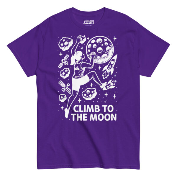 Awesome Walls - Climb to the Moon Tee - Image 7